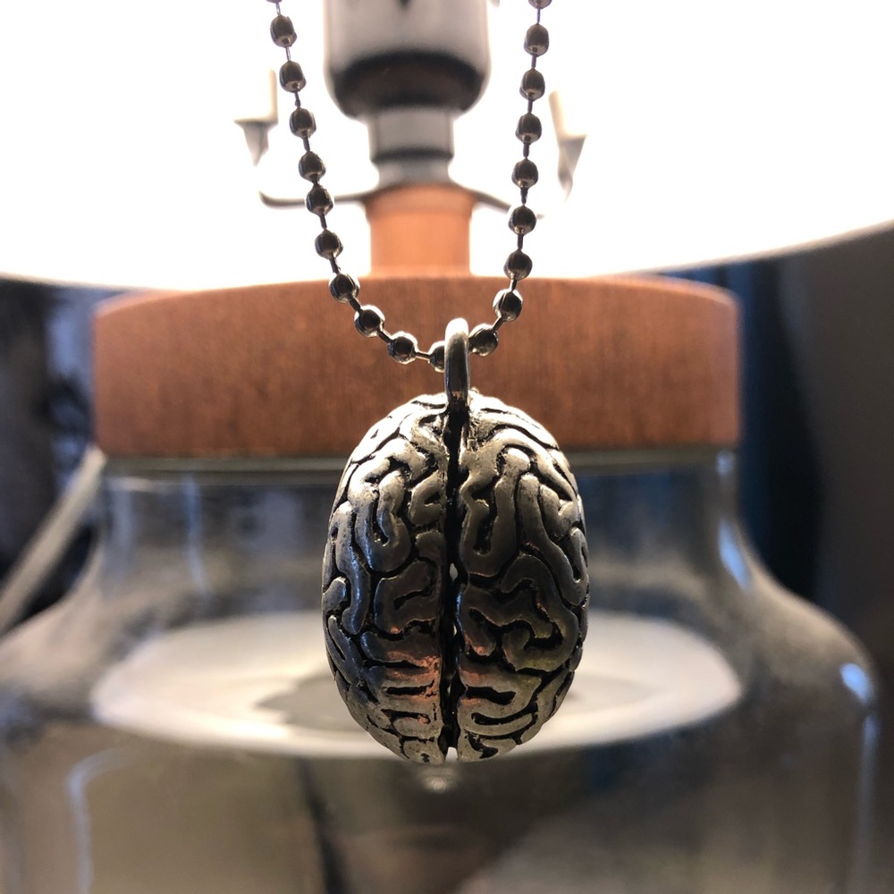 Fashion Necklace Halloween Zombie Brain